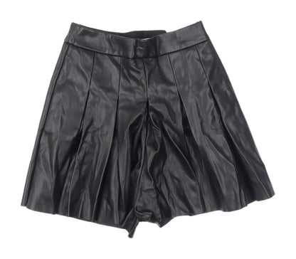 Stradivarius Women's Black Culotte Shorts, Size 6