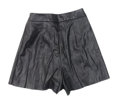 Stradivarius Women's Black Culotte Shorts, Size 6