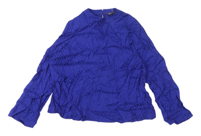 Womens UK Size 16 Marks and Spencer Blue  Blouse
