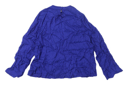 Womens UK Size 16 Marks and Spencer Blue  Blouse