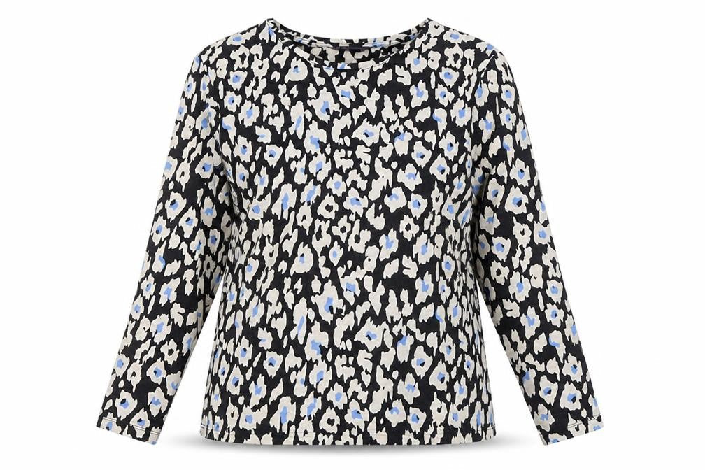 Womens UK Size 10 Marks and Spencer Multicoloured Basic Blouse