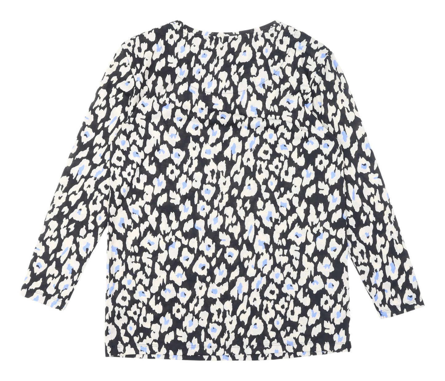 Womens UK Size 10 Marks and Spencer Multicoloured Basic Blouse