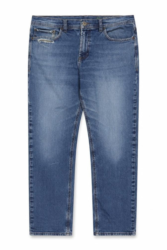 Mens UK Size L F&F Slim Fit Slim Blue Jeans