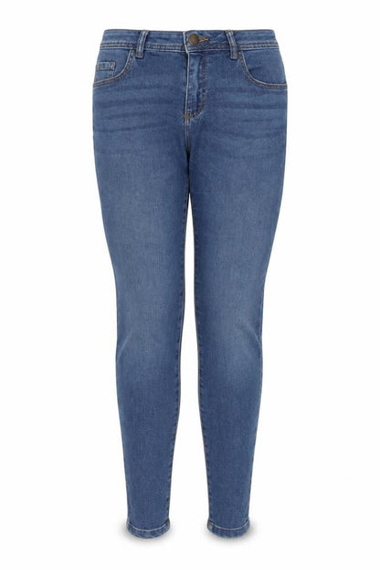 Denim Co. Women's Blue Skinny Jeans, Size 10