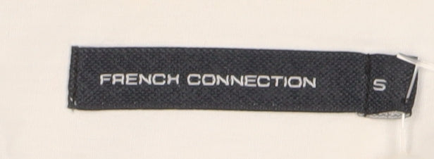 French Connection Men's Blue Colourblock Shirt S