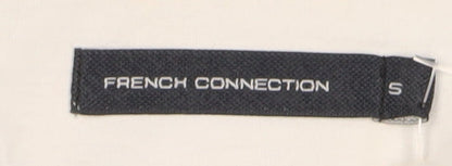 French Connection Men's Blue Colourblock Shirt S