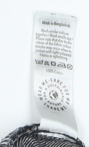 George Men's Black Straight Jeans Size 42 Regular Fit