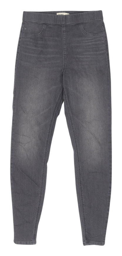 Womens UK Size 8 Marks and Spencer Regular Fit Jegging Grey Jeans