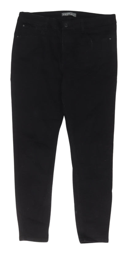 Denim Co Women's Black Skinny Jeans Size 14