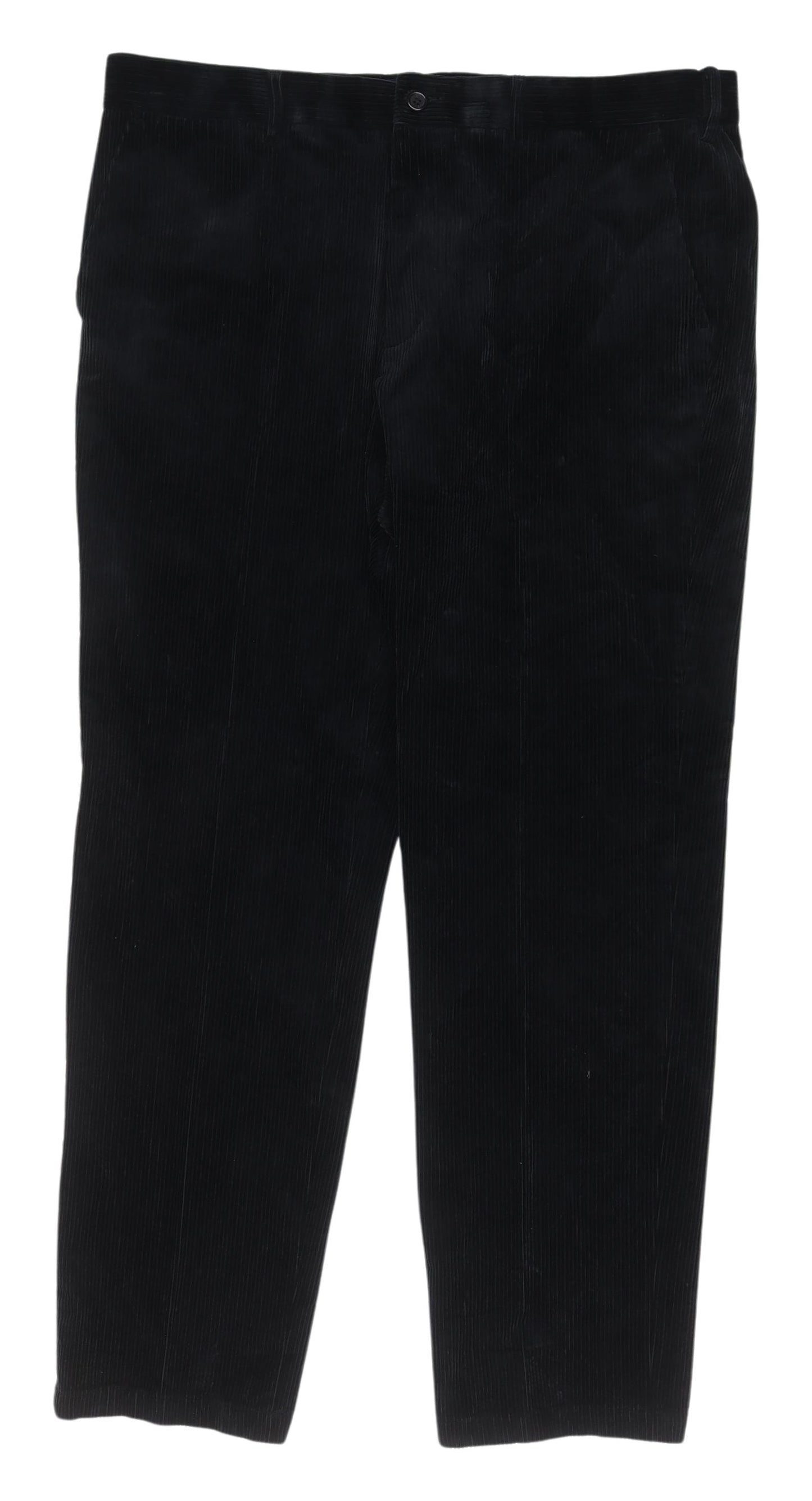 Marks and Spencer Men's Black Corduroy Trousers