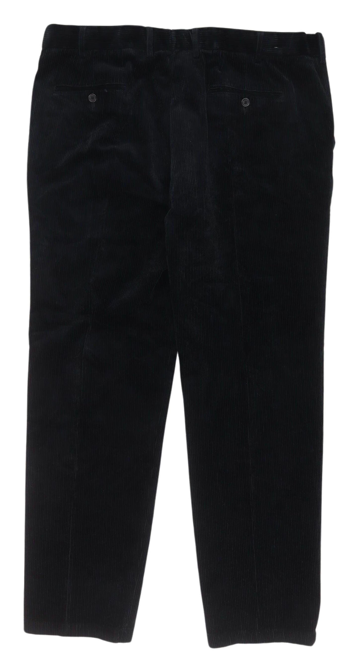 Marks and Spencer Men's Black Corduroy Trousers