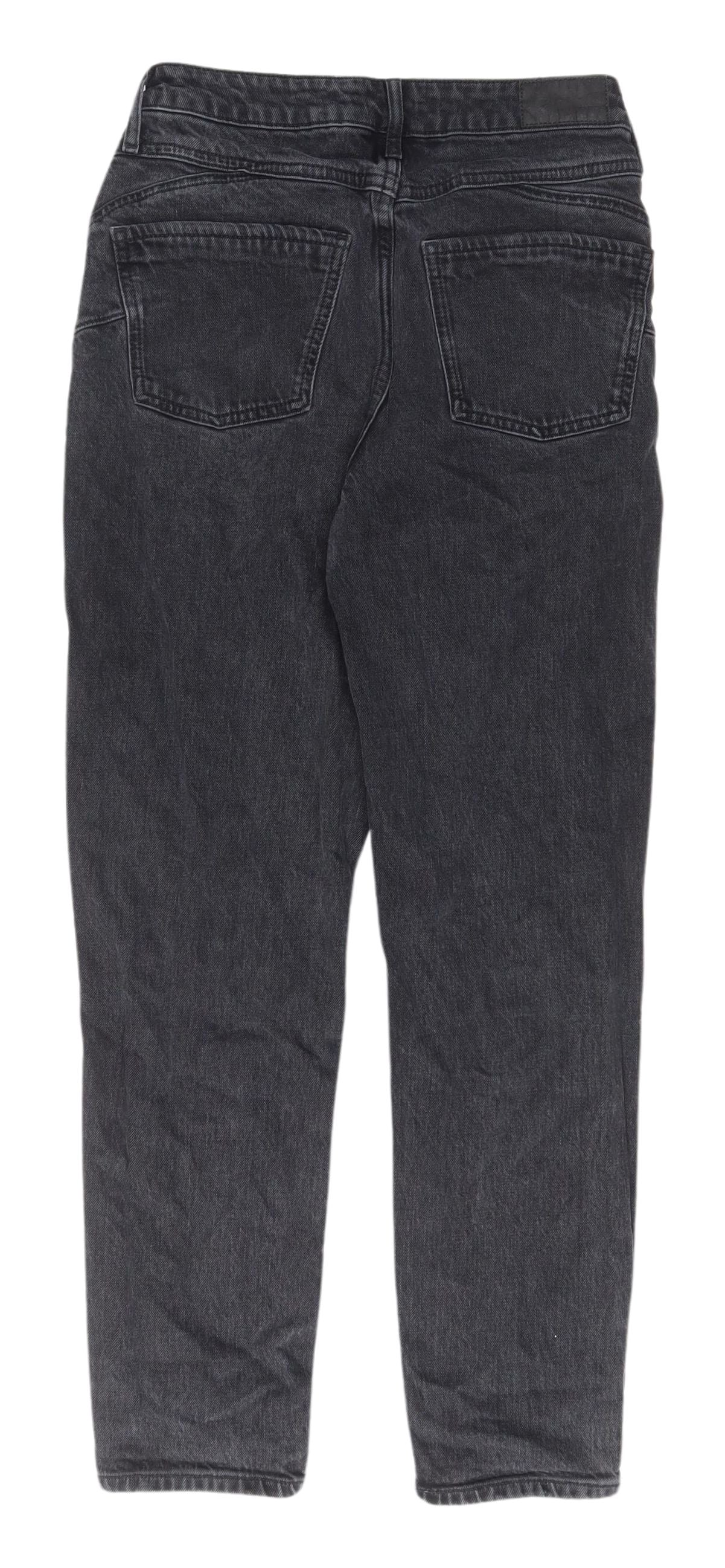 River Island Women's Black Straight Jeans XS