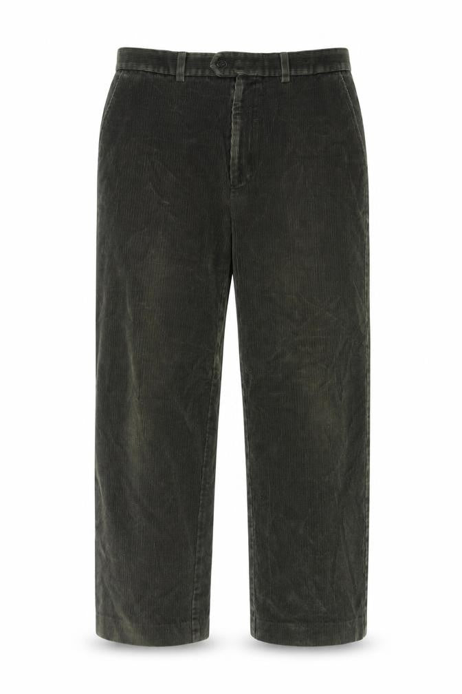Mens UK Size 34/31 Marks and Spencer  Chino Green Trousers