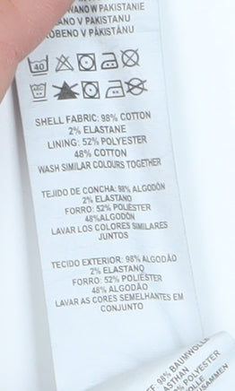 Denim Co. Men's Black Skinny Jeans, Size M, 30 in Waist