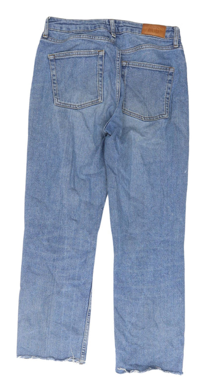 Womens UK Size 10 BDG Regular Fit Straight Blue Jeans