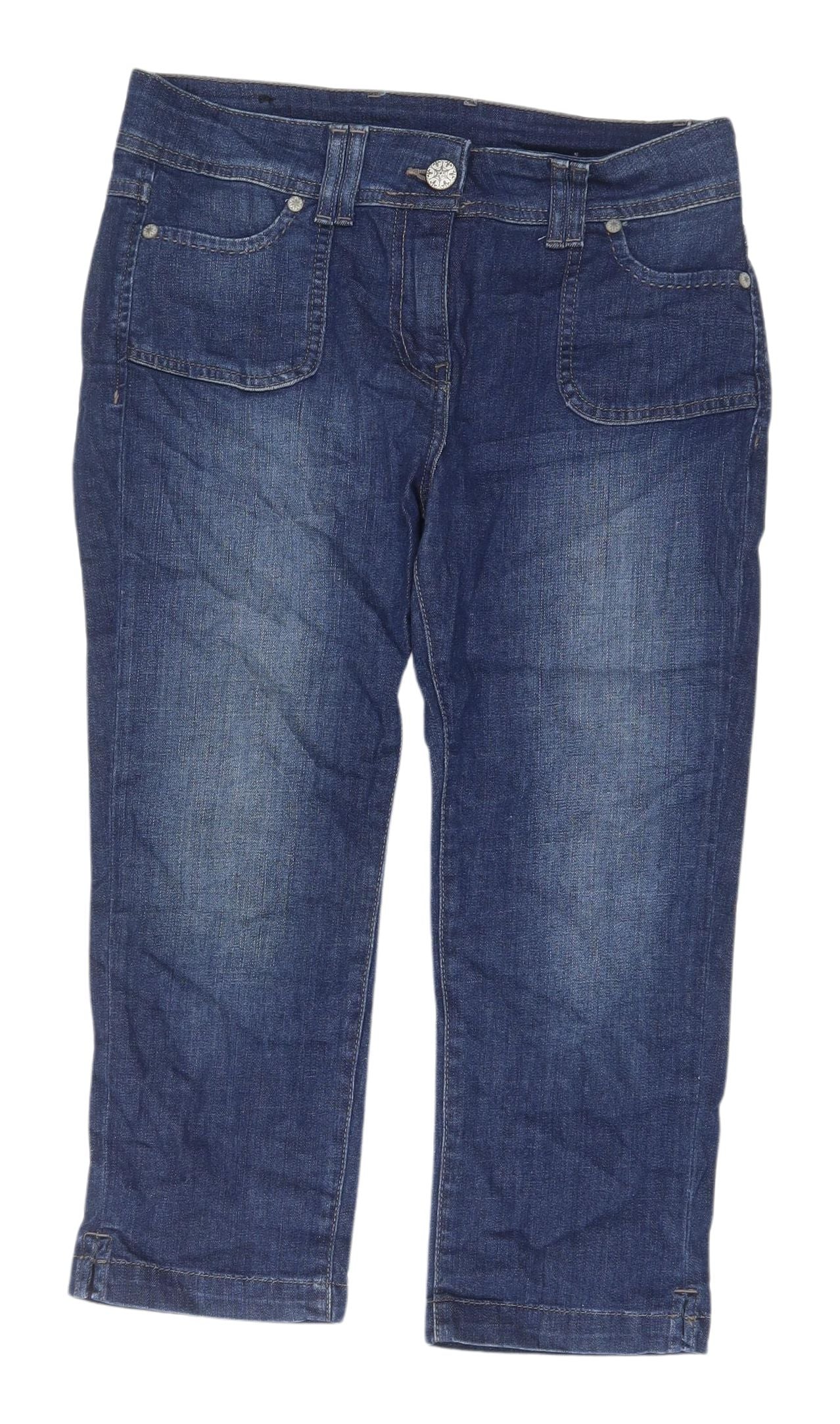 Womens UK Size 10 Marks and Spencer   Blue Jeans