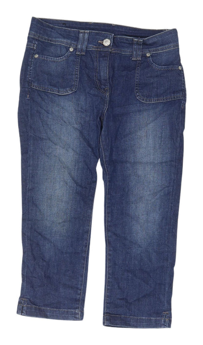 Womens UK Size 10 Marks and Spencer   Blue Jeans