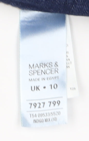 Womens UK Size 10 Marks and Spencer   Blue Jeans