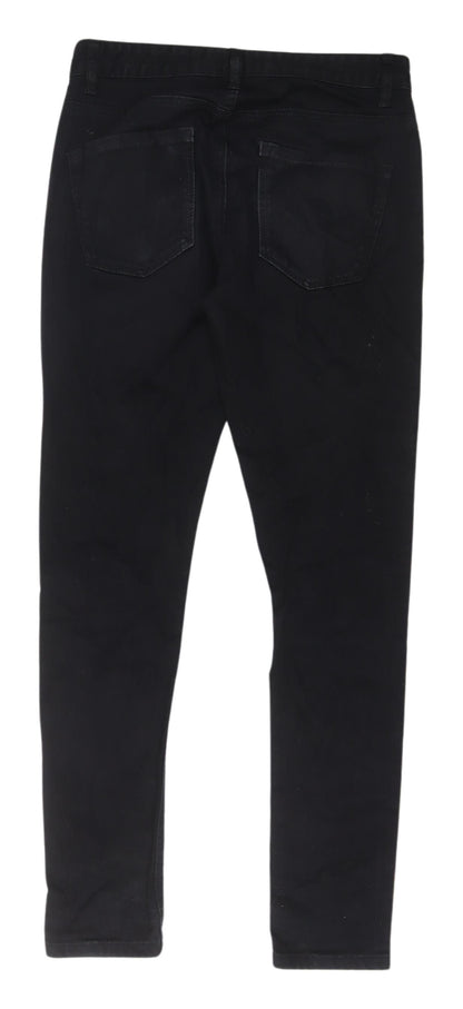 Next Men's Black Skinny Jeans 28x31