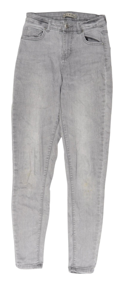 Denim Co. Women's Grey Skinny Jeans Size 6