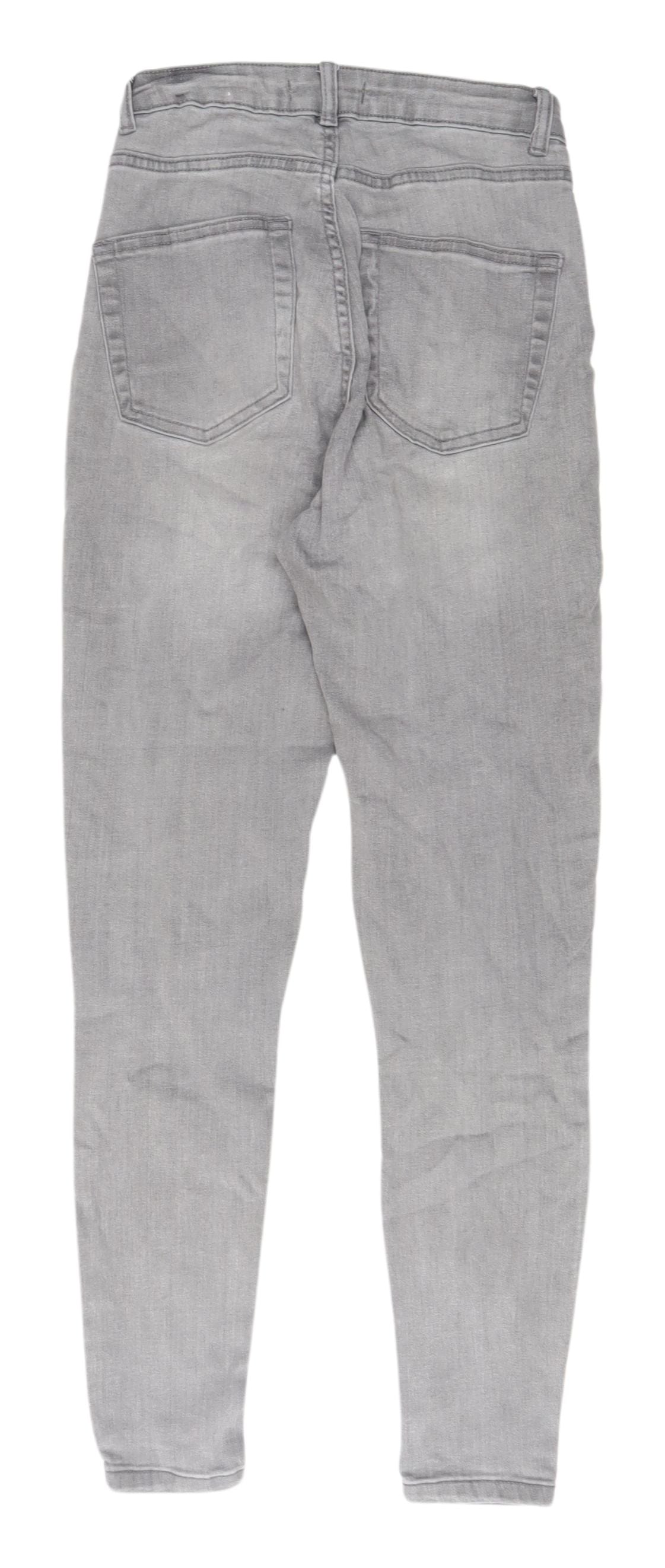 Denim Co. Women's Grey Skinny Jeans Size 6