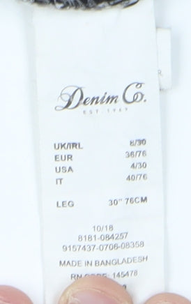 Denim Co. Women's Grey Skinny Jeans Size 6