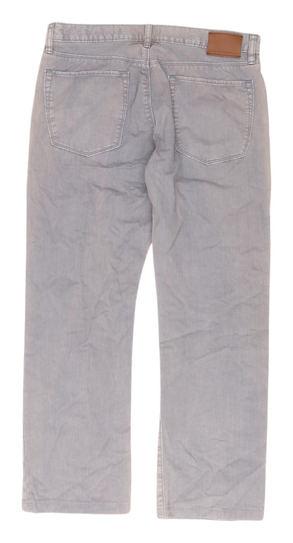 Gap Men's Grey Straight Jeans 32 Regular Fit