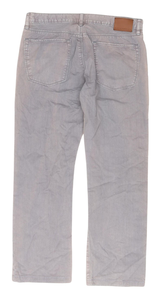 Gap Men's Grey Straight Jeans 32 Regular Fit