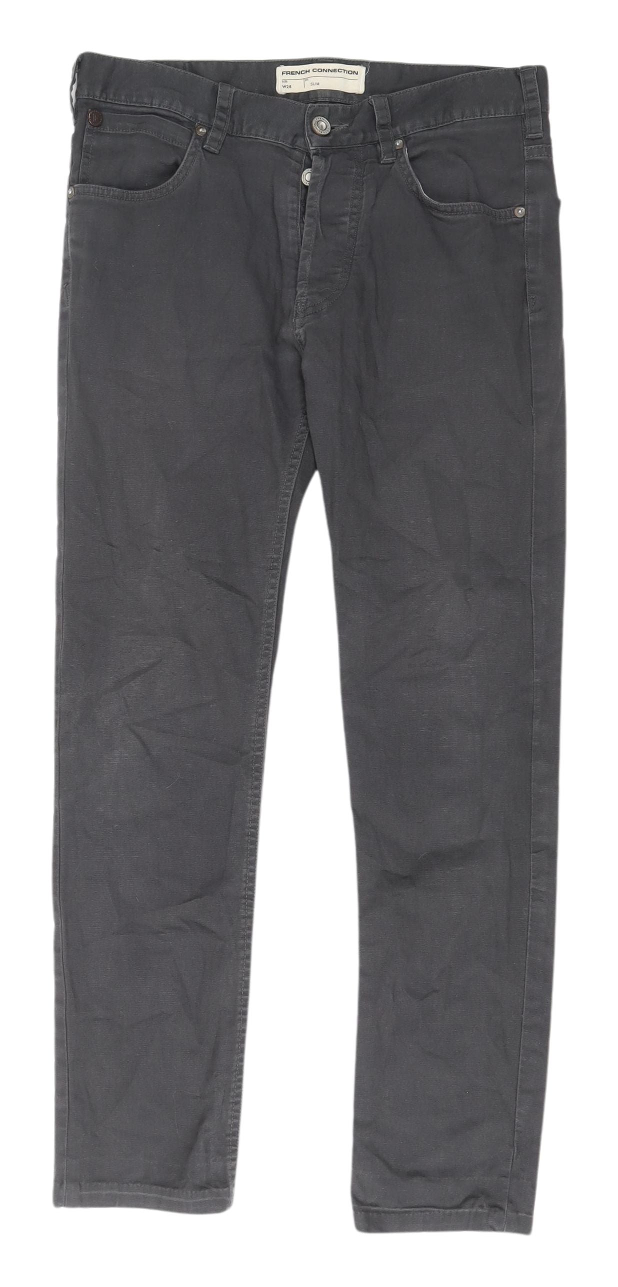 French Connection Grey Slim Jeans Men's Size 28