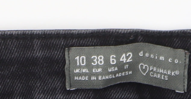 Denim Co. Women's Black Jeans UK Size 10
