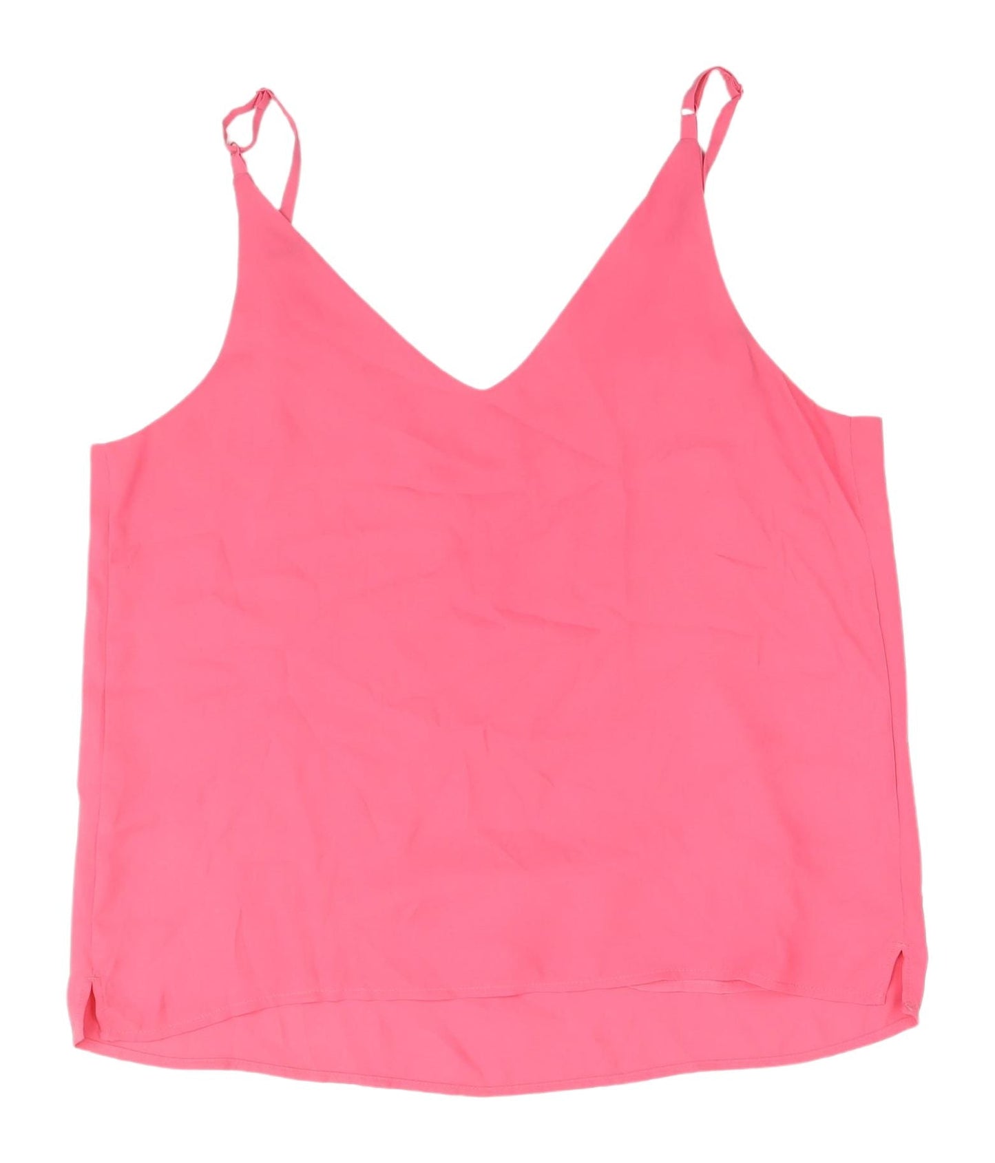 Womens UK Size 14 John Lewis & Partners Pink Camisole Tank