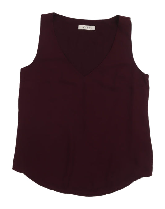 Womens UK Size 10 Oasis Purple  Tank