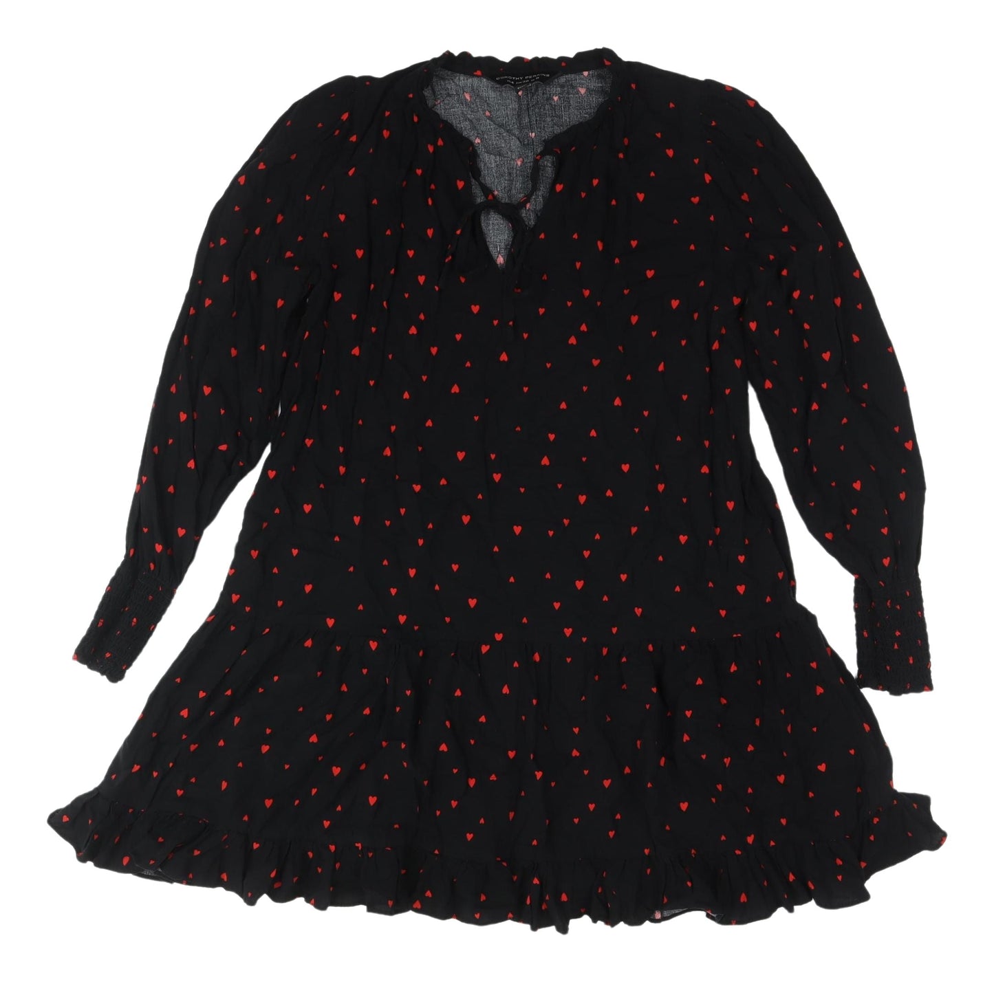 Dorothy Perkins Women's Black Shift Dress, Size 8