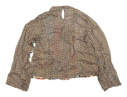 Conditions Apply Multicoloured Floral Tunic Blouse - M