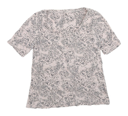 Womens UK Size 14 Marks and Spencer Ivory  T-Shirt