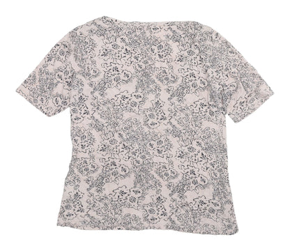 Womens UK Size 14 Marks and Spencer Ivory  T-Shirt