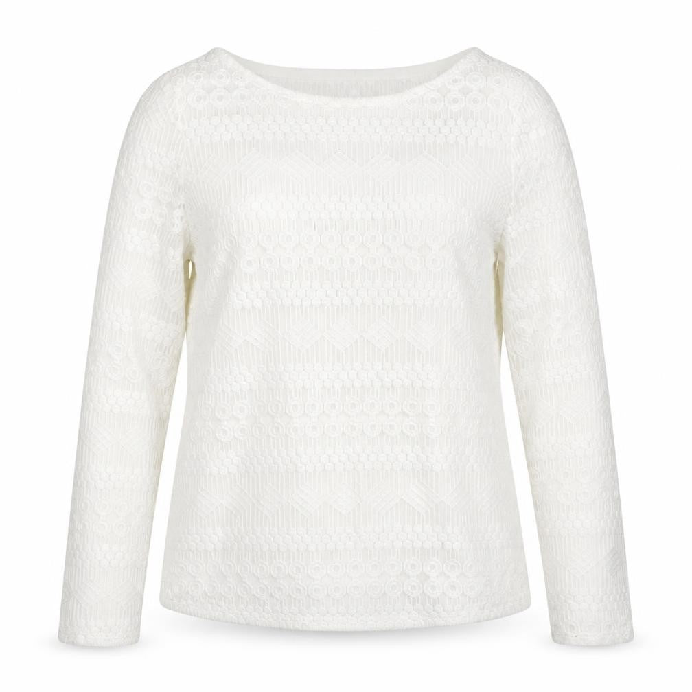Womens UK Size 10 Marks and Spencer Ivory Basic Blouse