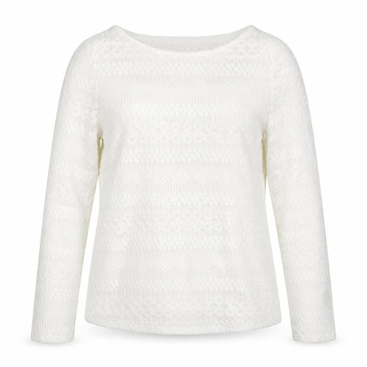 Womens UK Size 10 Marks and Spencer Ivory Basic Blouse
