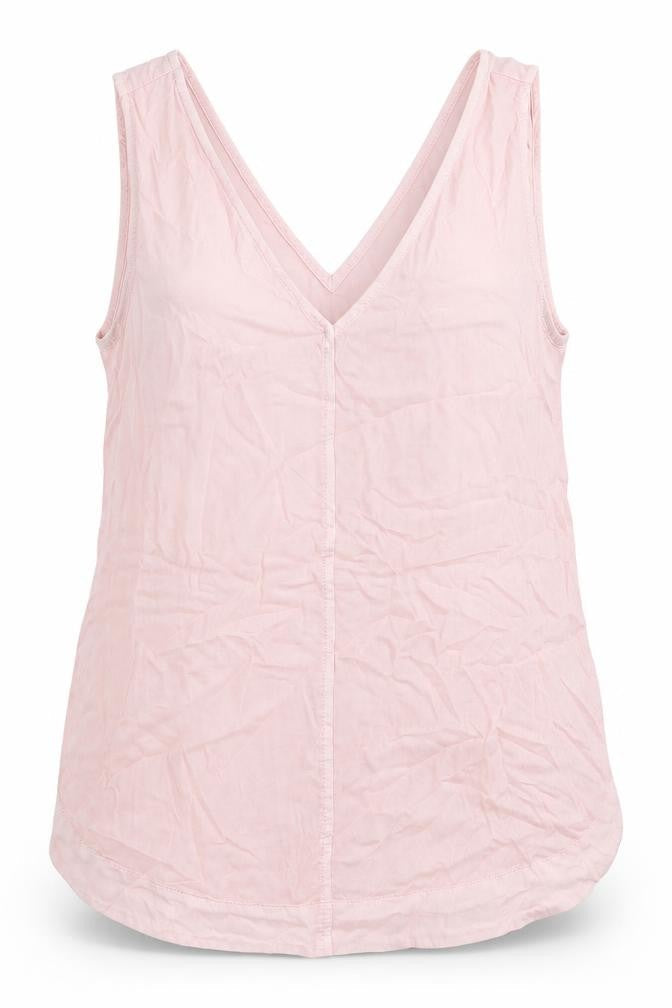Womens UK Size 8 Marks and Spencer Pink Basic Tank