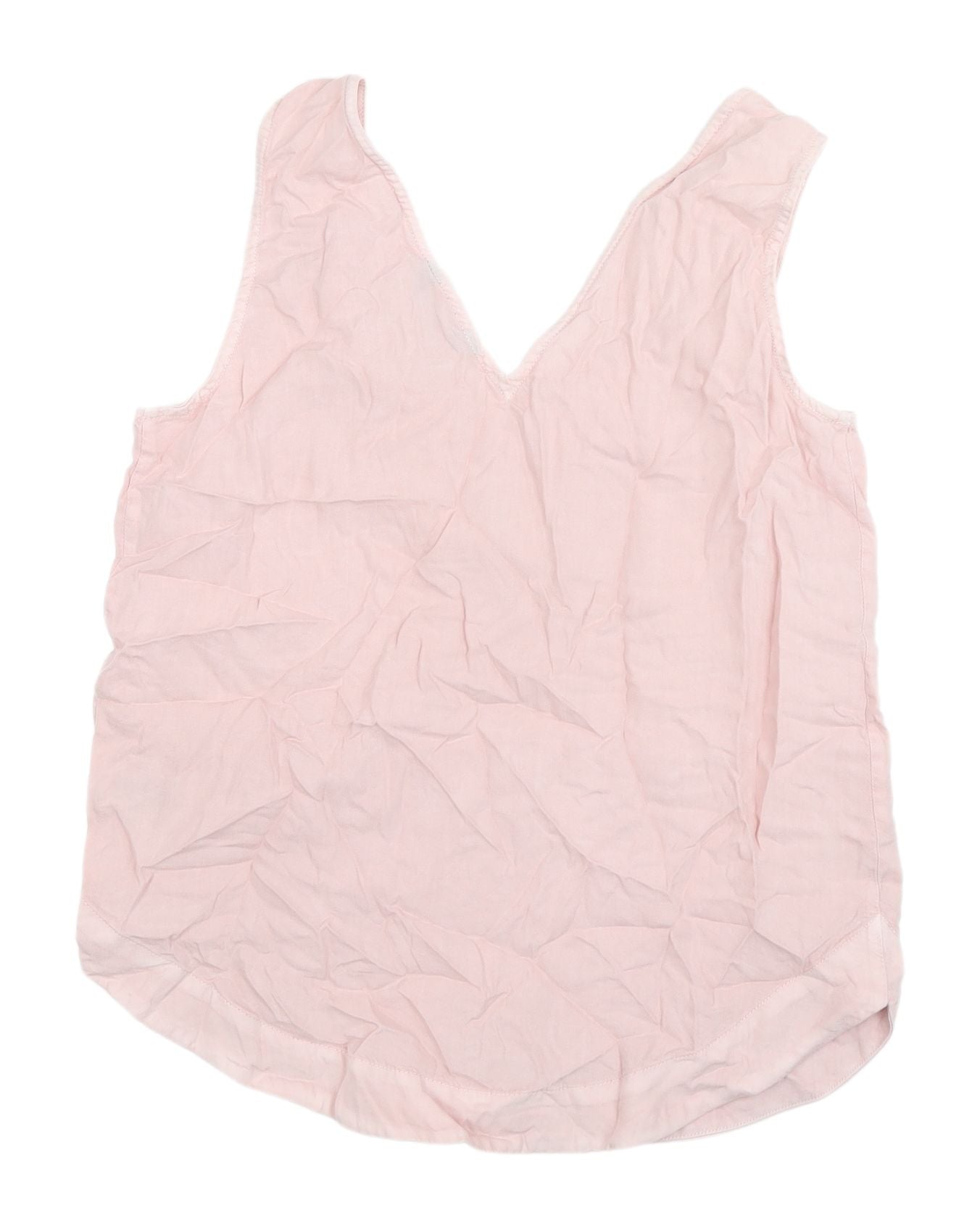 Womens UK Size 8 Marks and Spencer Pink Basic Tank