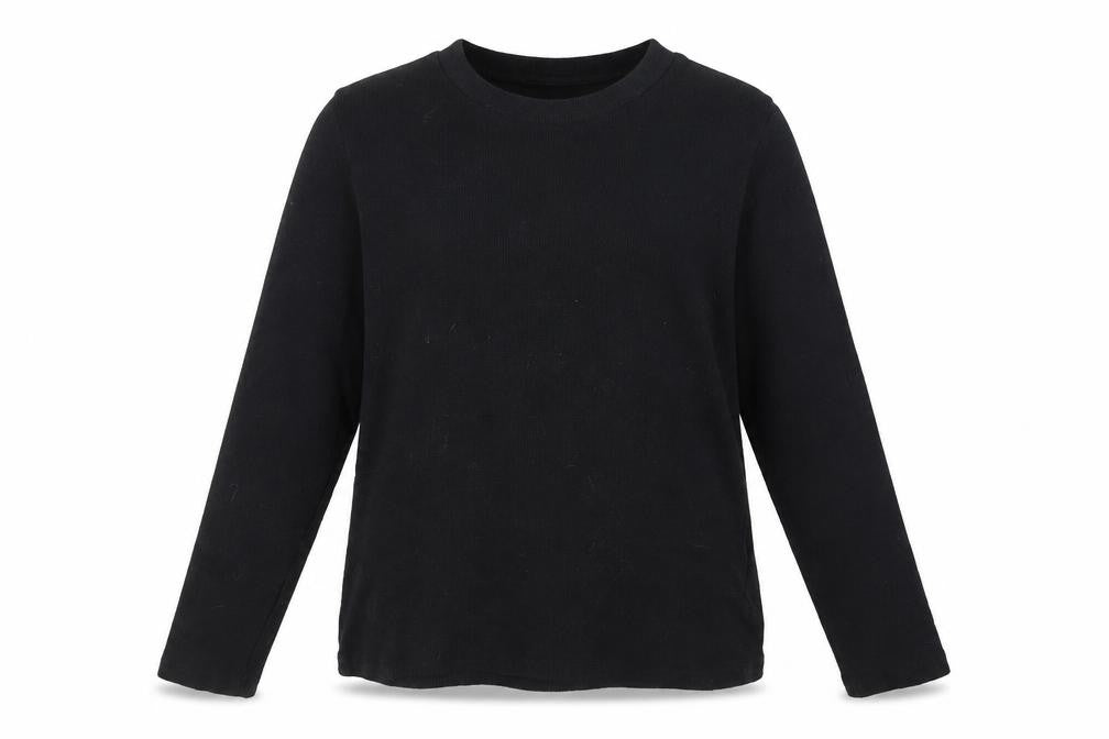 Womens UK Size 20 Boohoo Black Basic T-Shirt