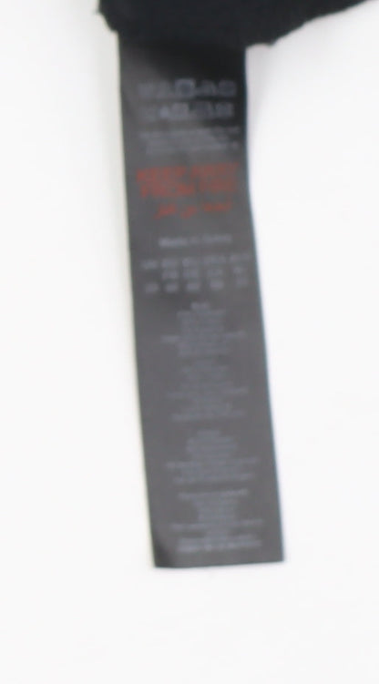 Boohoo Women's Black Long Sleeve Basic Top Size 20