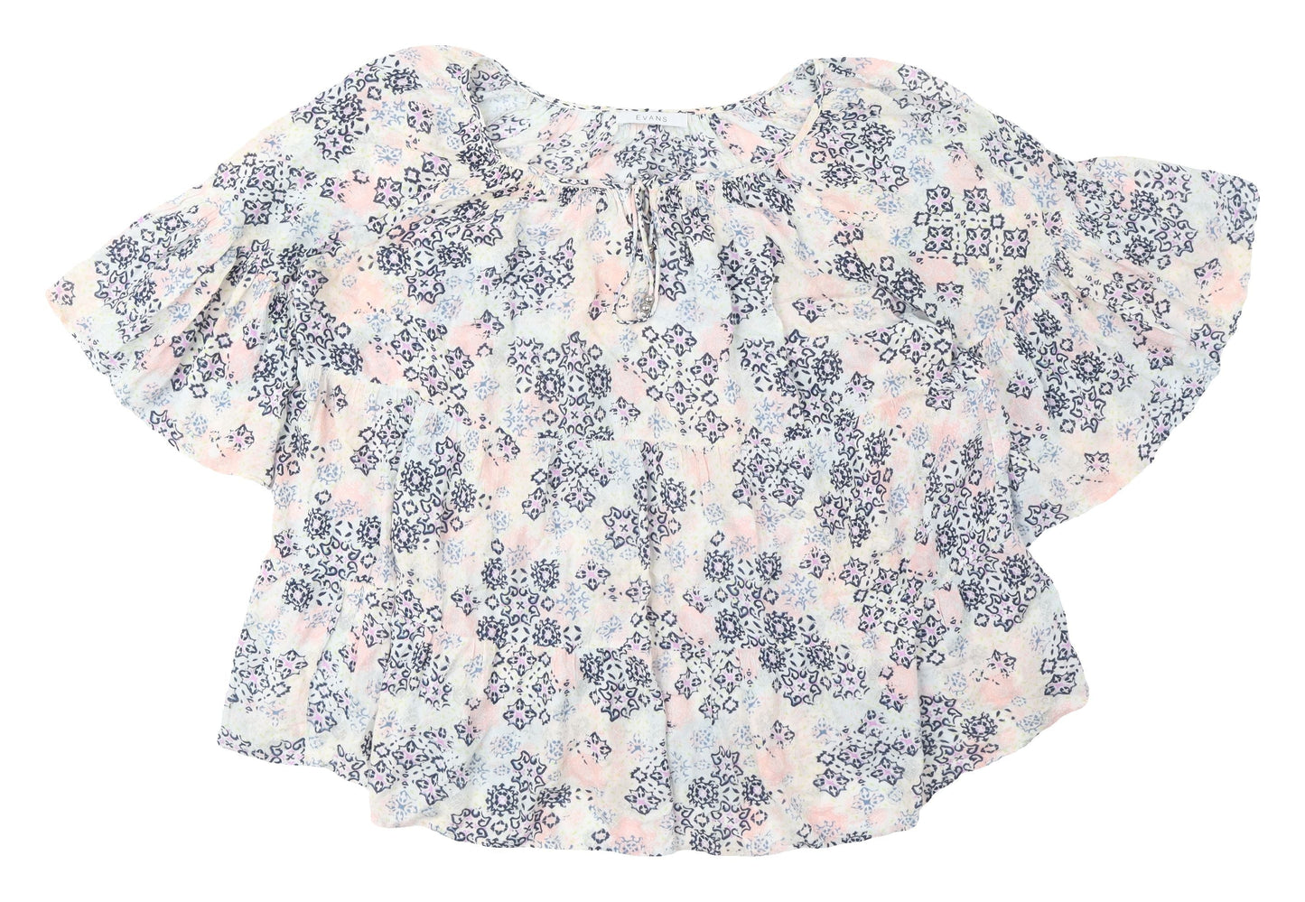 Womens UK Size 18 Evans Multicoloured  Blouse
