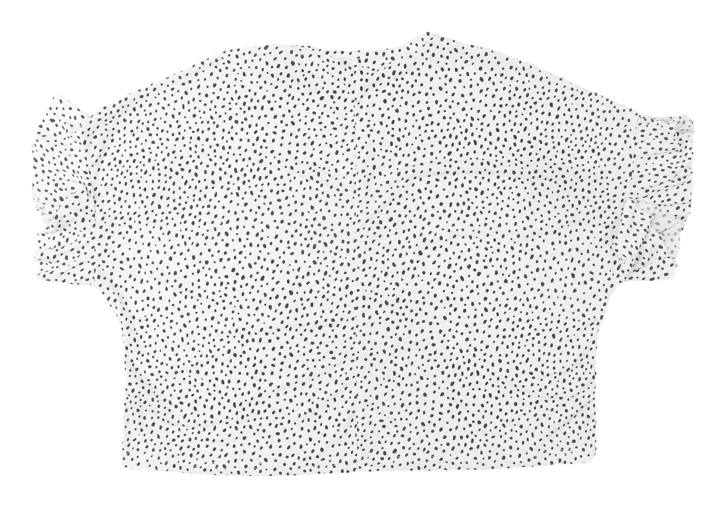 Womens UK Size 8 New Look White Basic Blouse