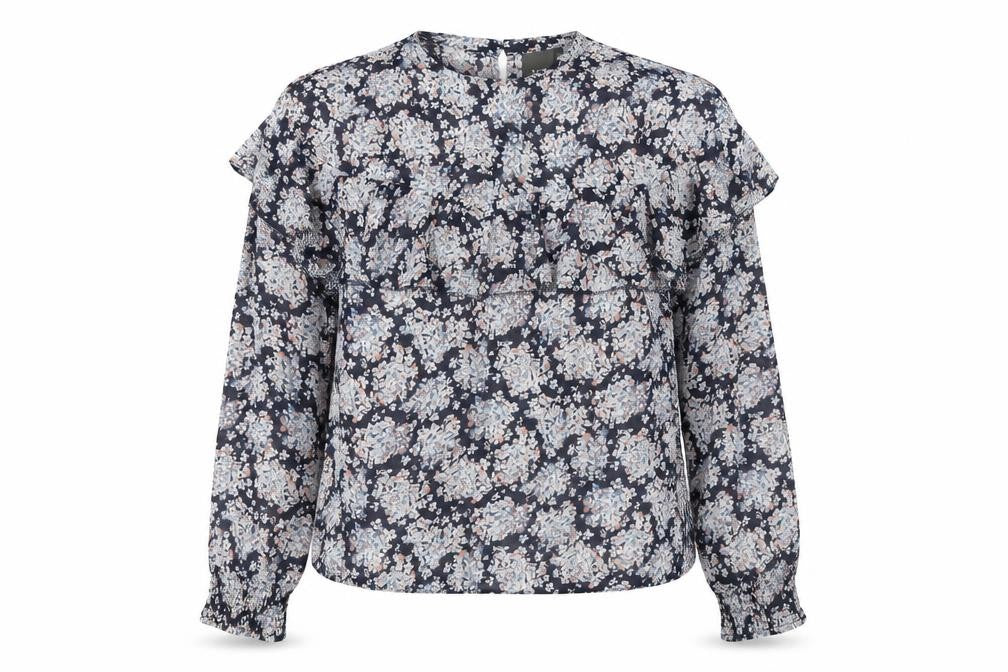 Womens UK Size 8 ICHI Multicoloured  Blouse