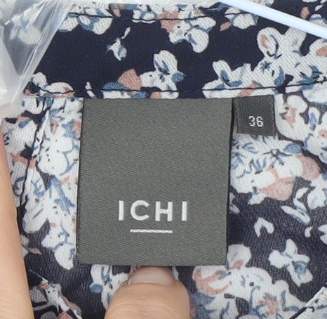 Womens UK Size 8 ICHI Multicoloured  Blouse