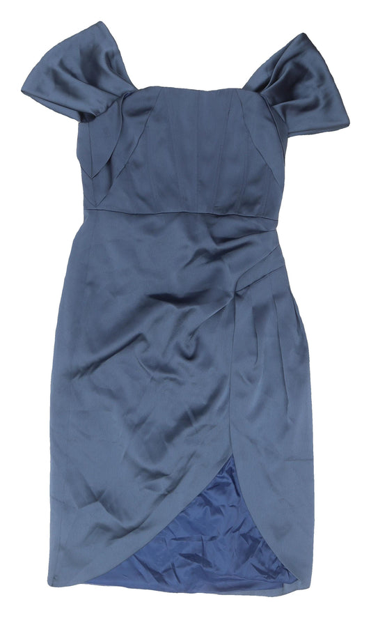 Coast Women’s Blue Sheath Dress Size 12