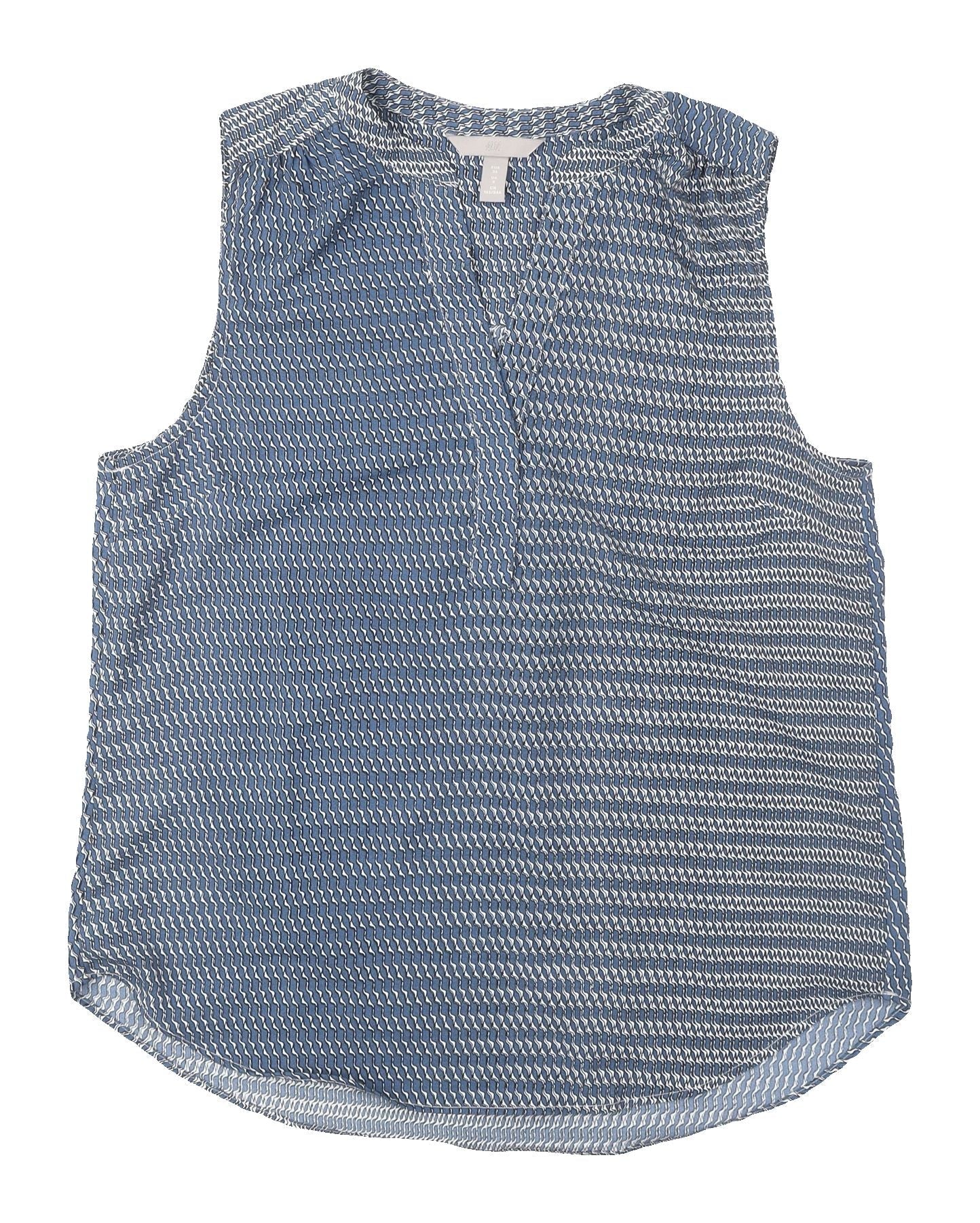 Womens UK Size 8 H&M Blue  Blouse