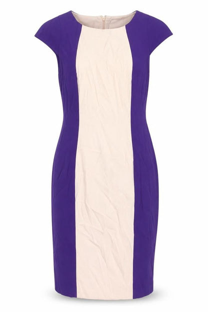 French Connection Women's Purple Sheath Dress - Size 12