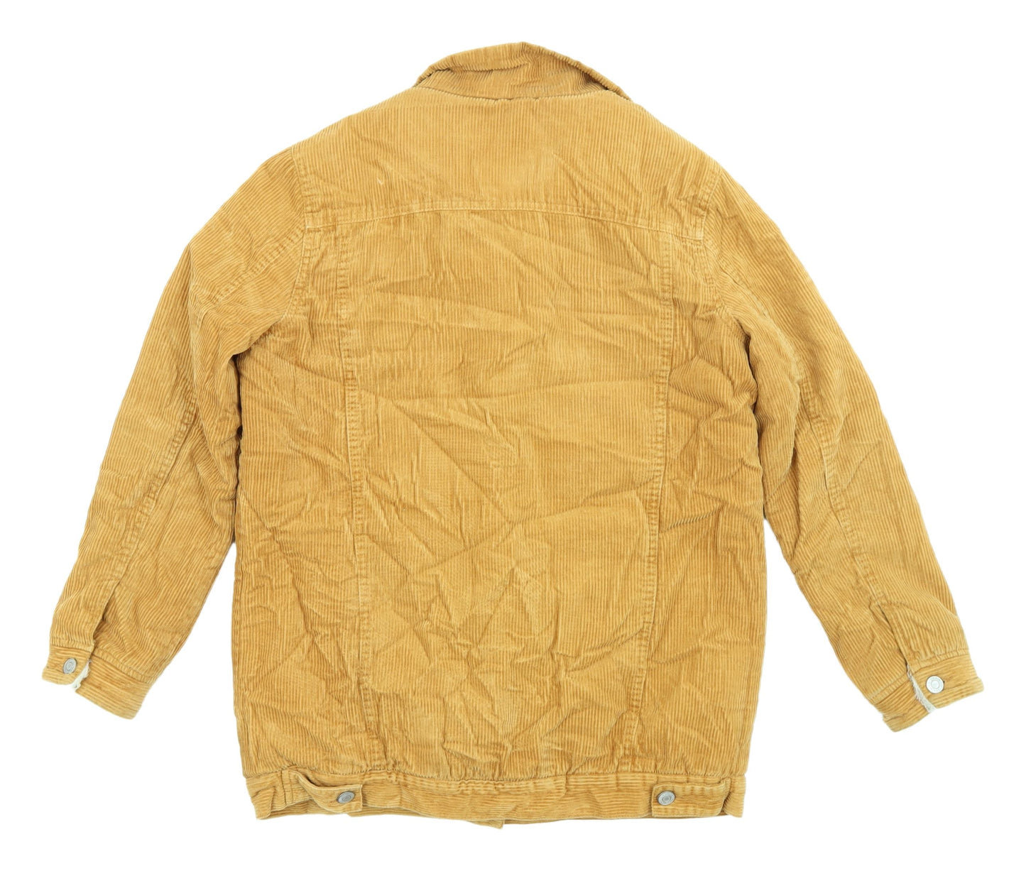 Womens UK Size 10 Denim Co. Brown Bomber Jacket